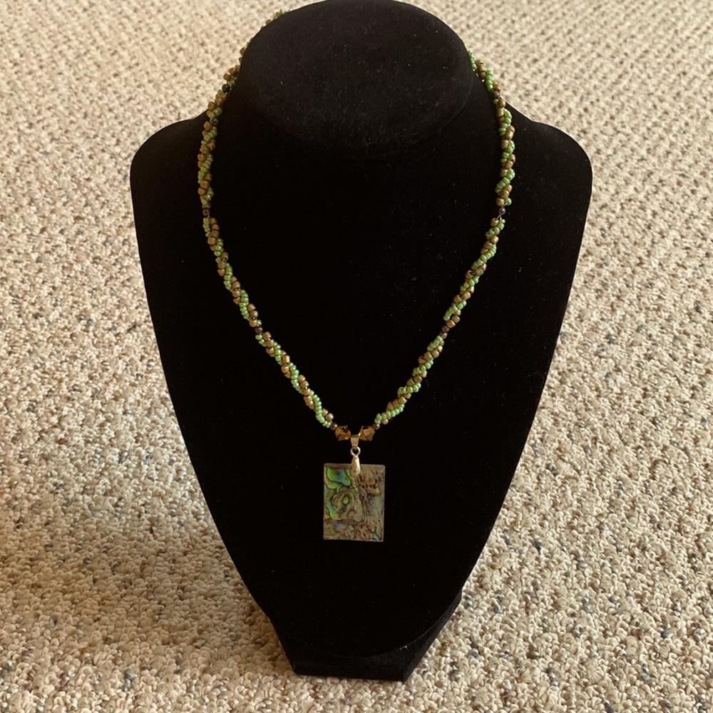 Beautiful handmade necklace.
